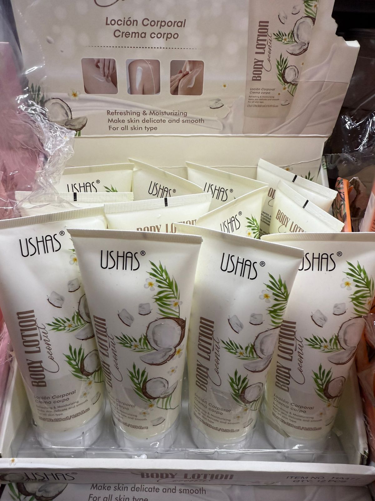 Ushas body lotions (235gx5)