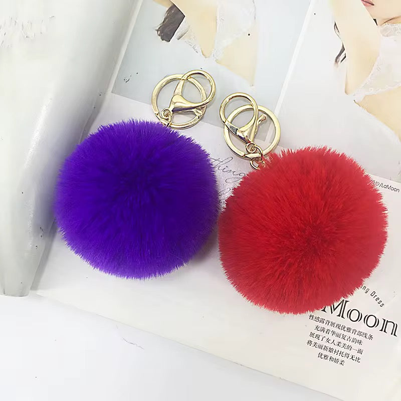fluffy key holdersx12