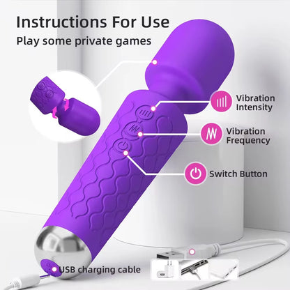 Massaging stick