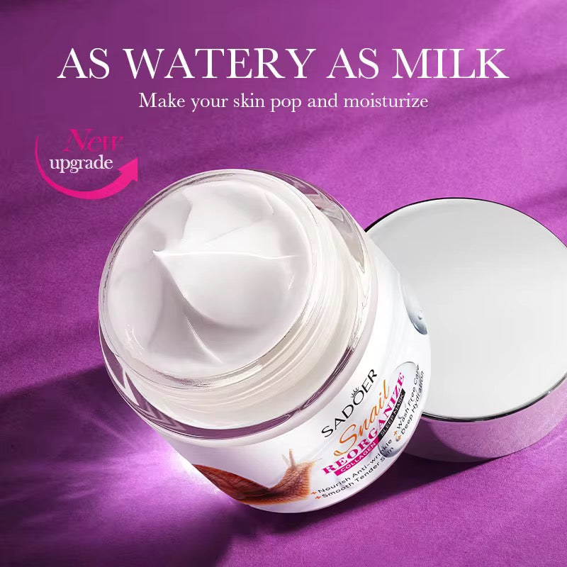 snail anti aging cream