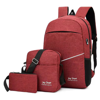 3pcs back pack setsx5