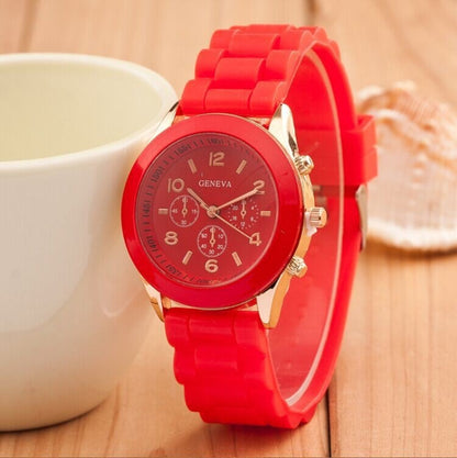 Silicon strap watches(10 mixed)