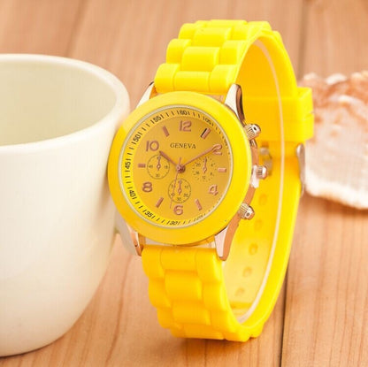 Silicon strap watches(10 mixed)