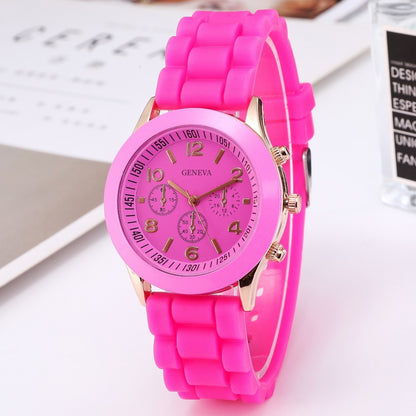 Silicon strap watches(10 mixed)
