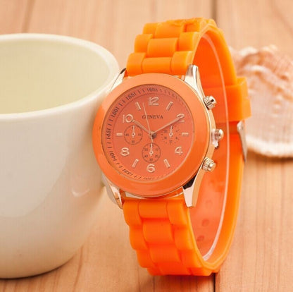Silicon strap watches(10 mixed)