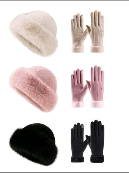 2pcs hat and gloves setx12