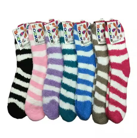 coral fleece socks for kidsx12