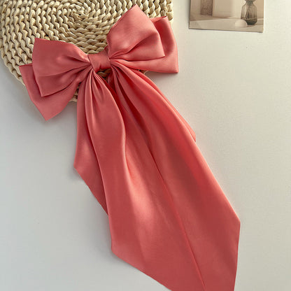 satin long ribbon bowsx12