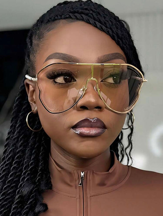 New assymetrical fashion glasses