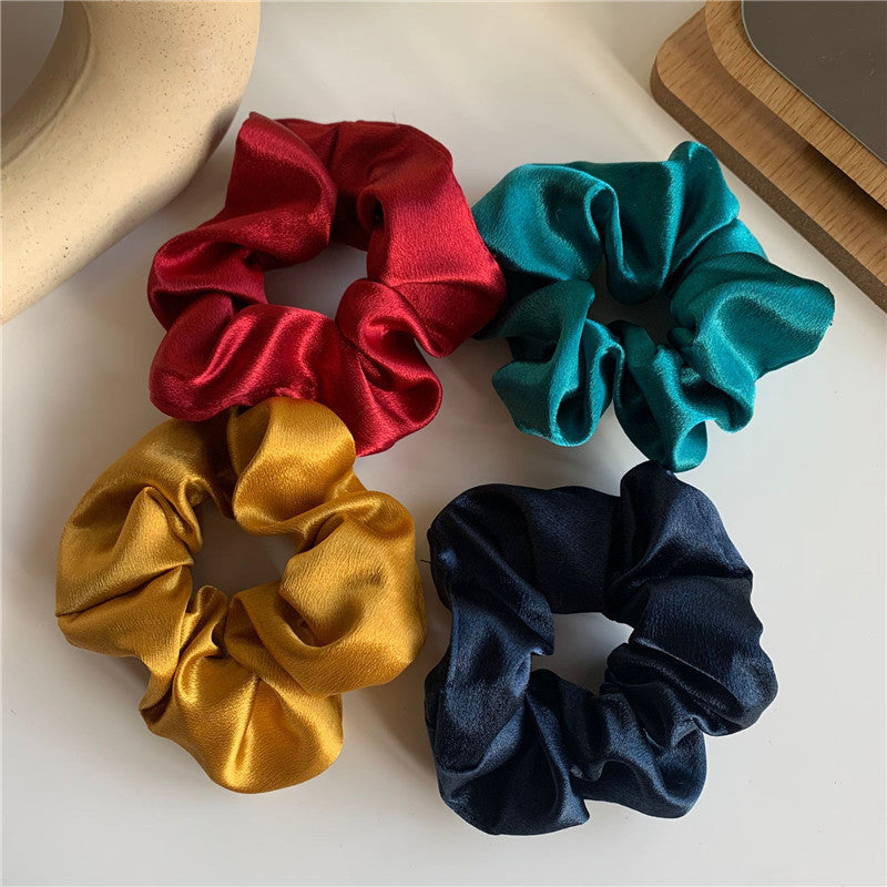 satin colorful scrunchiesx20