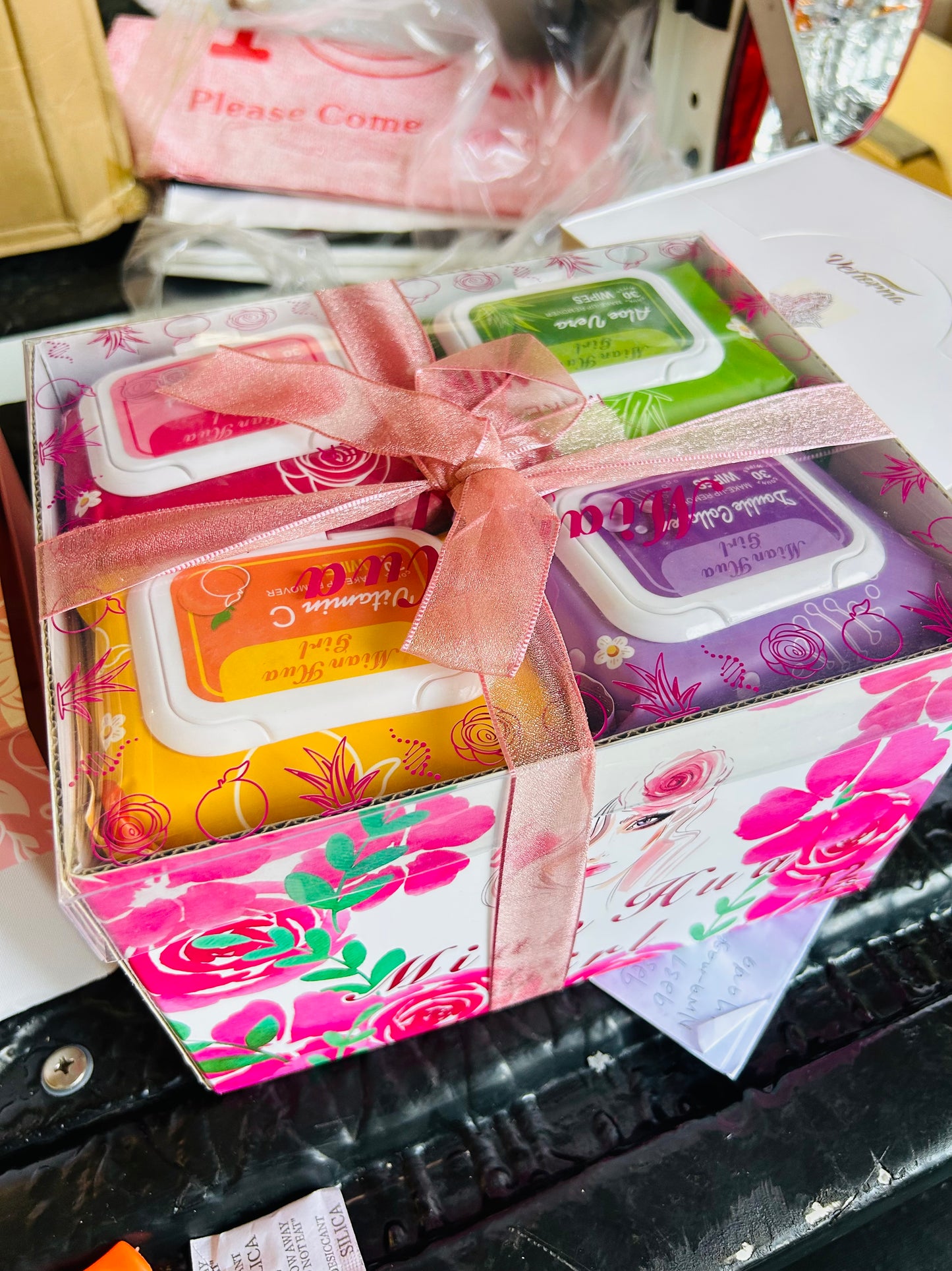 pre mixed cleansing wipesx12