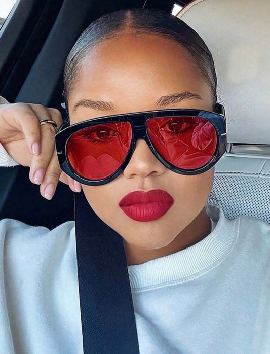 Big size overframed sunglasses