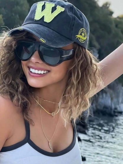 Big size overframed sunglasses