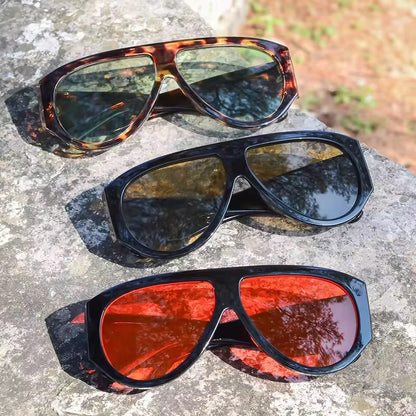 Big size overframed sunglasses