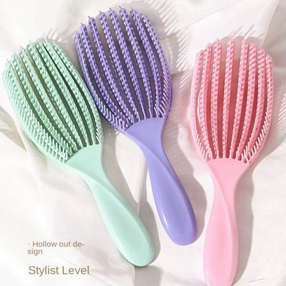 Hair detangling combs