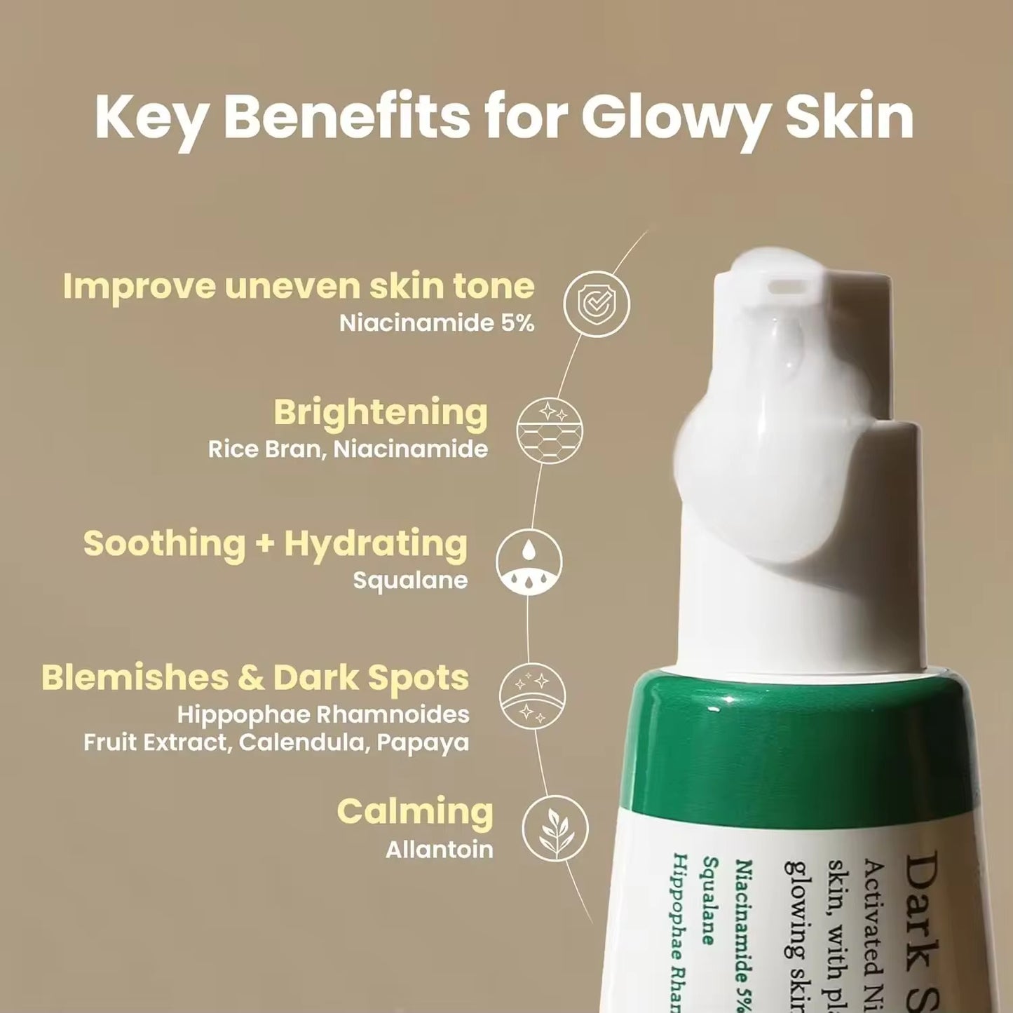 Dark spots correcting serum