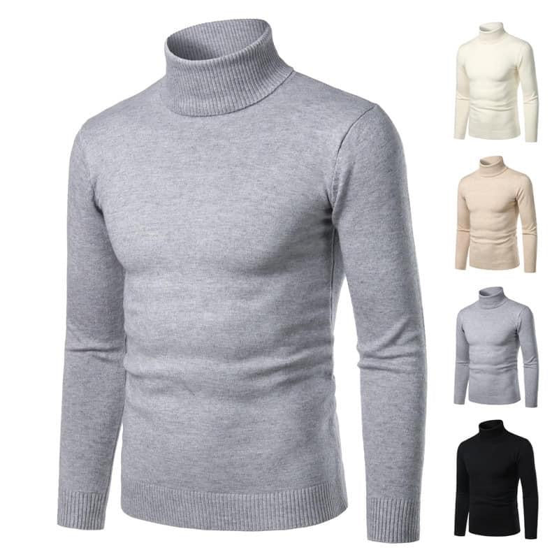 men turtle neck