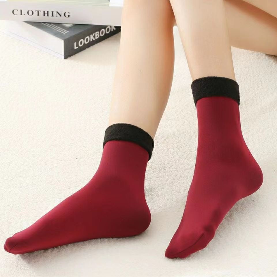 new winter plush socks(12 pairs)