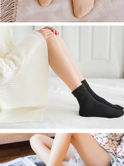 new winter plush socks(12 pairs)