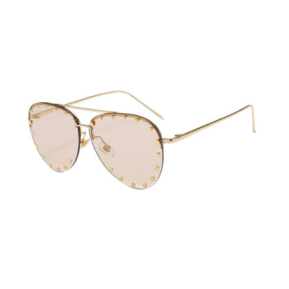 New high quality rimless sunglasses
