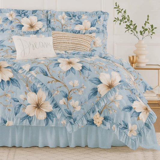 5 pieces king size comforter