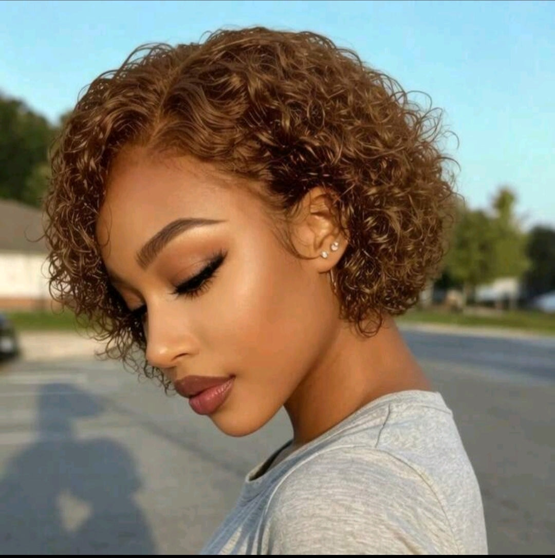 Curly pixie
