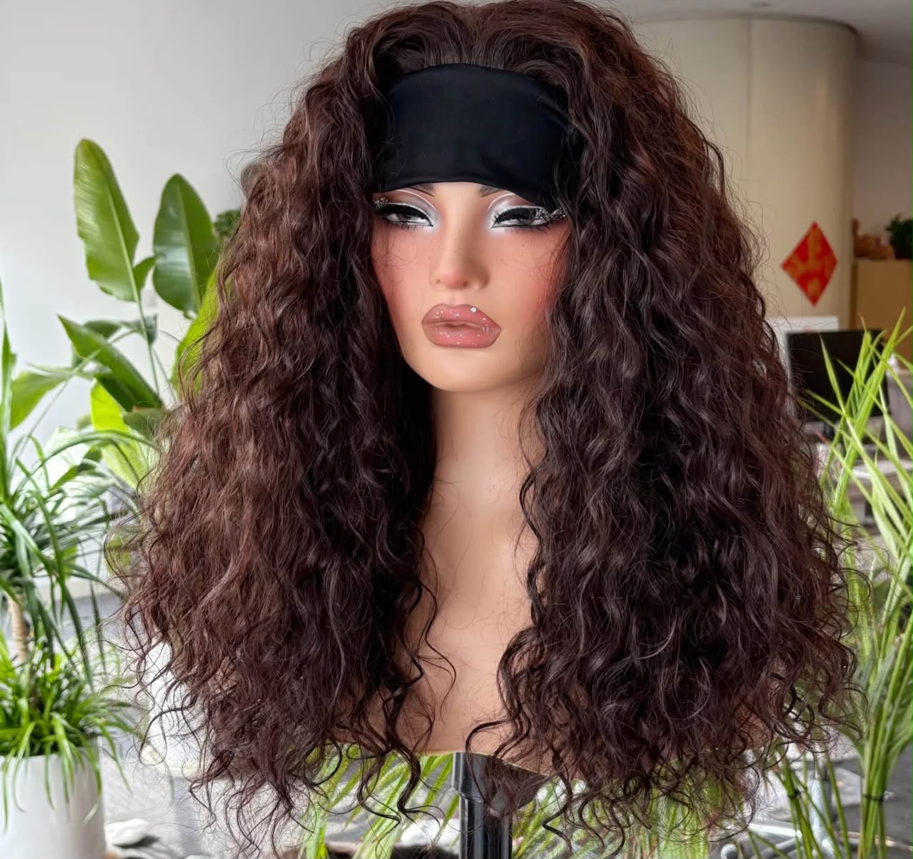 Mixed headbands wigs x10