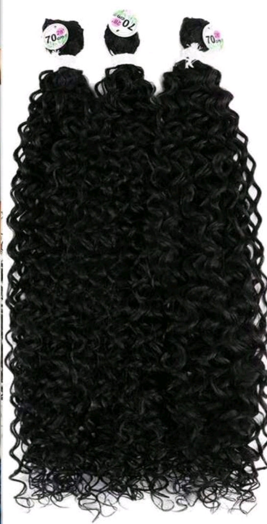 Curly ponytail bundles