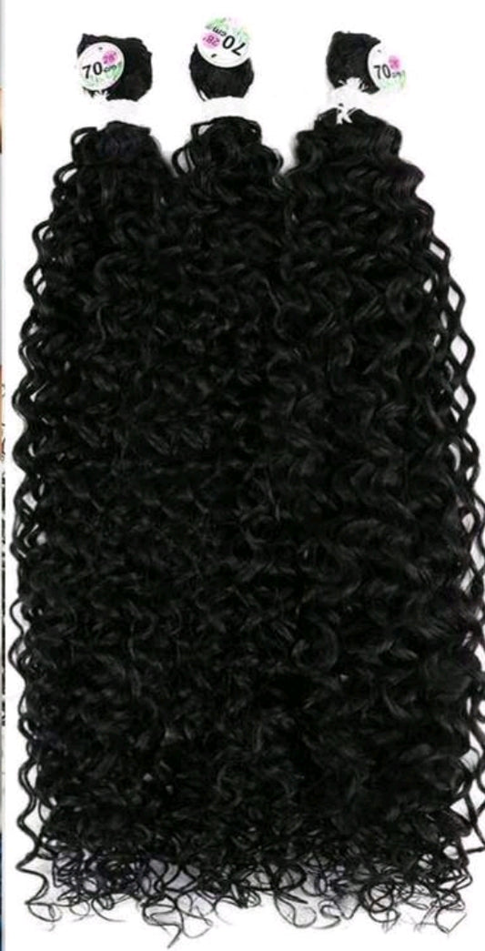 Curly ponytail bundles